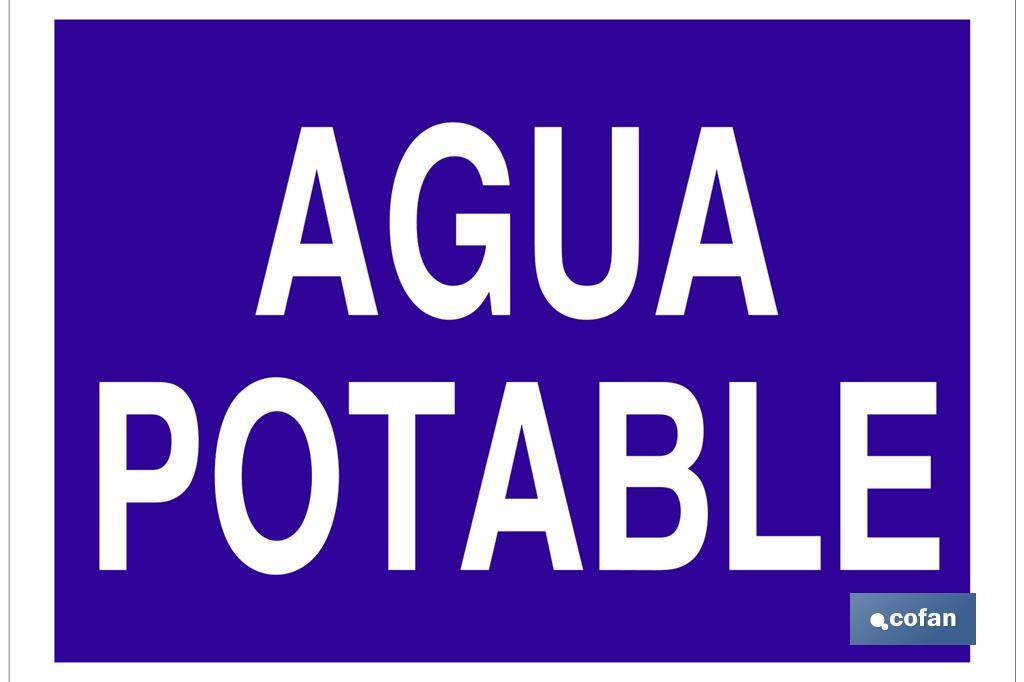 Agua potable