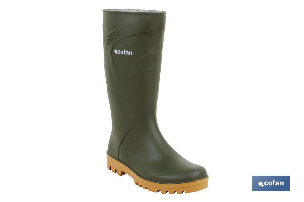 Bota de Agua | Color Verde| Alta Calidad | Fabricada en PVC