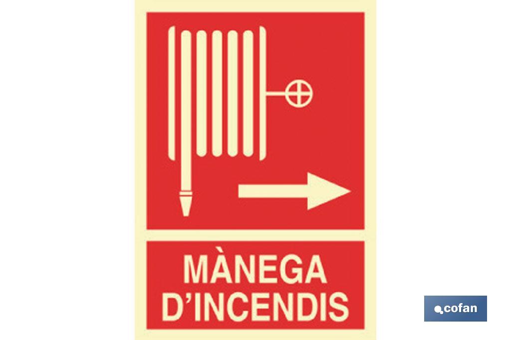 Mànega D\\\"incendis dreta